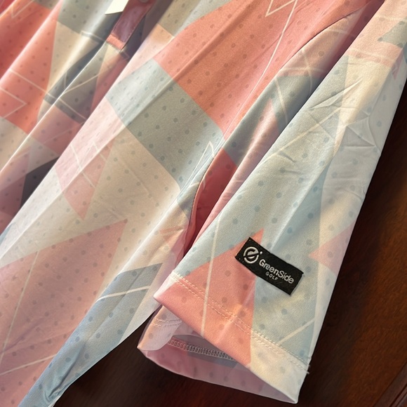 GreenSide Golf Polo Stretch, Wrinkle Resistant, Moisture Wicking & UV Protection - Picture 6 of 8